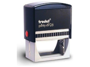 TIMBRE C/LEYENDA TRODAT 4926 75X38 MM