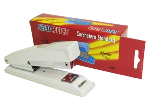 CORCHETERA METALICA SELLOFFICE S-306 GRIS