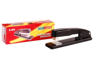 CORCHETERA METALICA SELLOFFICE S-980 NEGRA