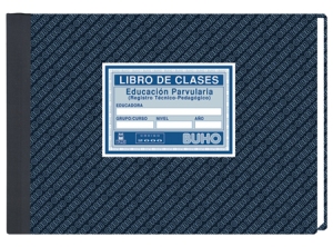 LIBRO EDUCACION REGISTRO EDUC.PARVUL. BUHO NO.200