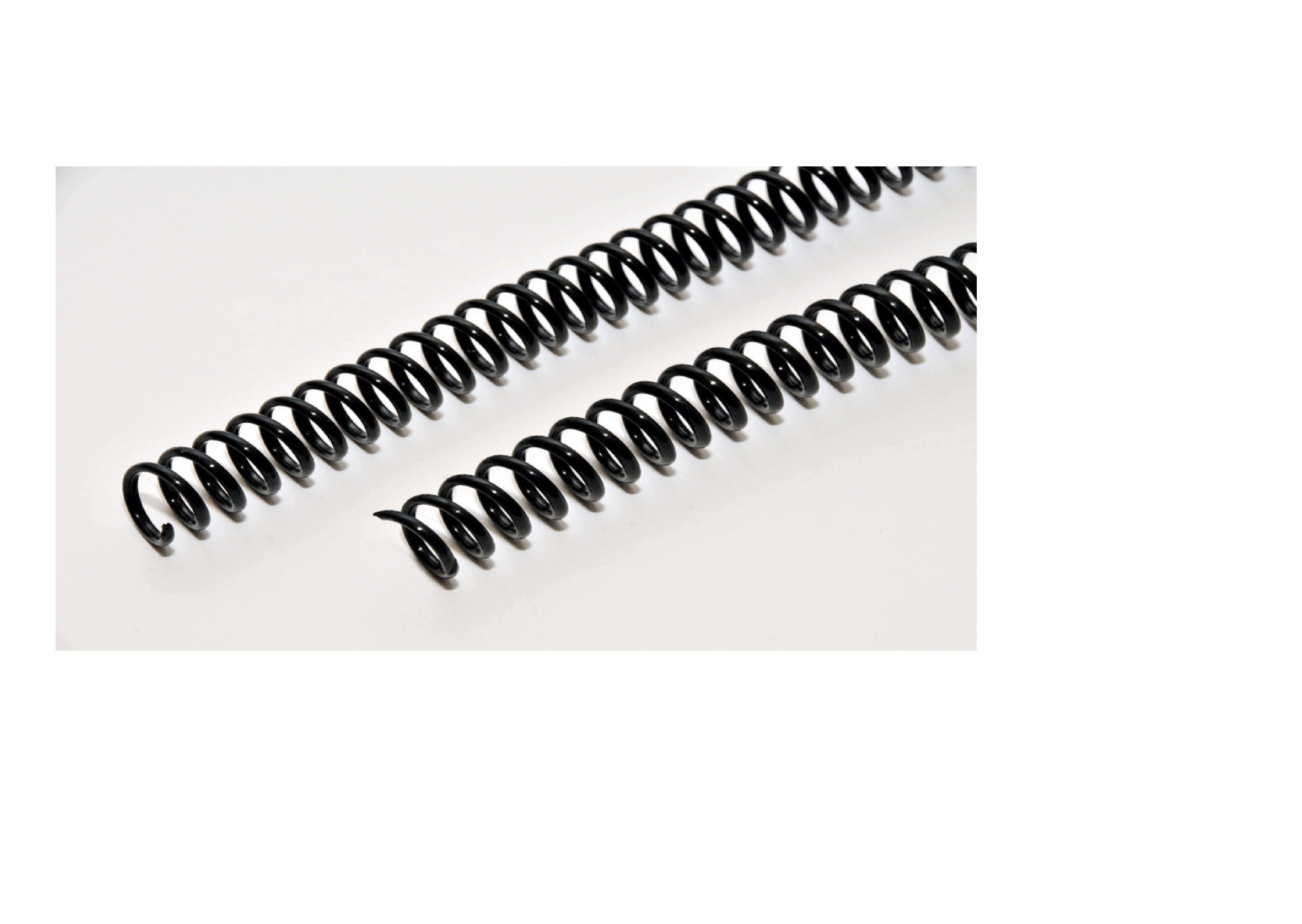 ESPIRALES ENCUADERNADO DIAZOL 58 PASOS 0.8 MM NEGRO 50 UNIDADES