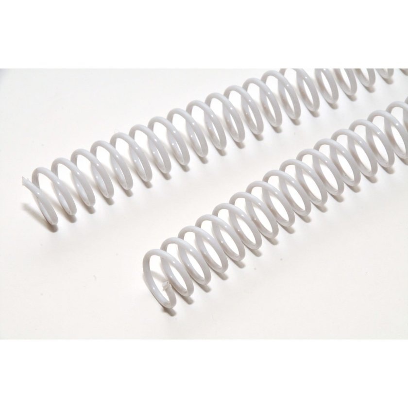 ESPIRALES ENCUADERNACION 20MM BLANCO 58 PASOS 50 UNIDADES DIAZOL