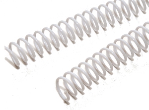 ESPIRALES ENCUAD.33MM BLANCO 58 PASOS 25UD DIAZOL
