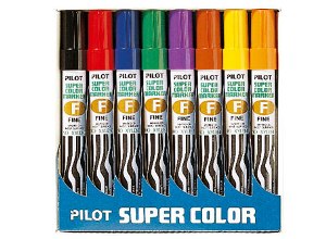 MARCADOR PERMAN.PILOT FINO 8 COLORES SCAFS8
