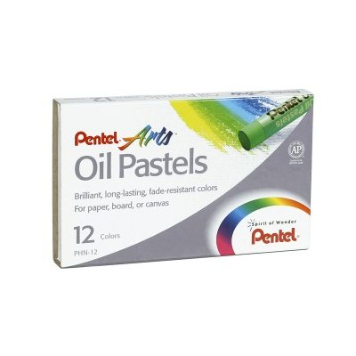 Lápiz Pastel Pentel 12 Colores