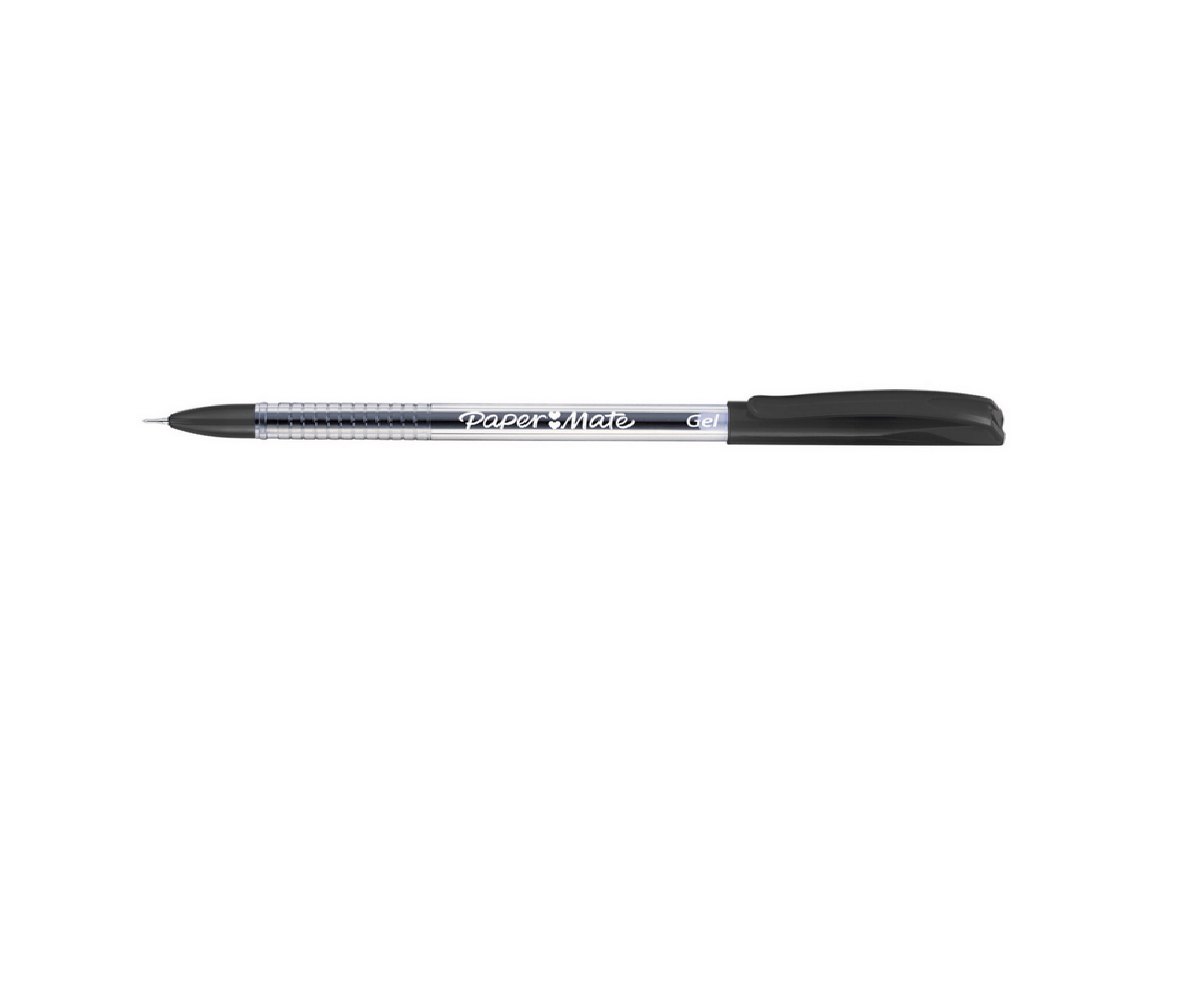 Bolígrafo Gel Paper Mate Económico Punta Ultra Fina 0.5 mm Negro