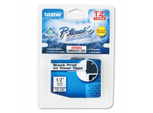 CINTA ROTULADORA BROTHER TZE-131 X1 N/TRANS 12MM