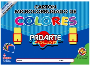 CARPETA ARTE PROARTE CARTON MICROCORRUGADO 6 HJS.