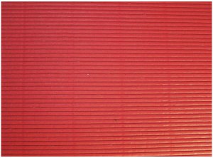 CARTON MICROCORRUGADO 50X70 ROJO 15 PROARTE