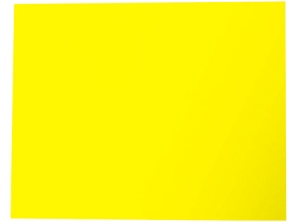 CARTULINA FLUORESCENTE 47.5X66 180GR AMARILLA PROA