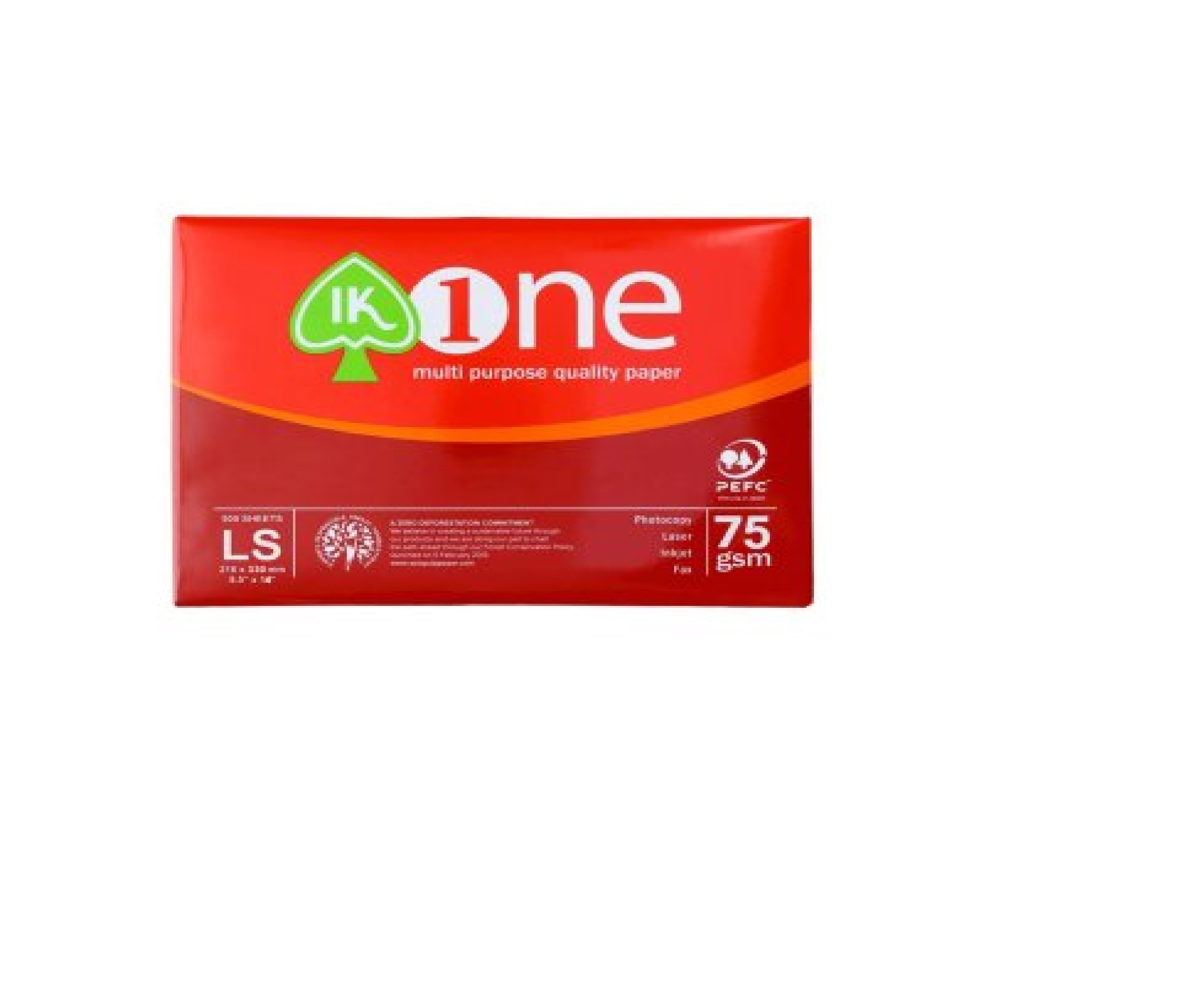 PAPEL FOTOCOPIA AONE OFICIO MULTIPROPOSITO 75 G