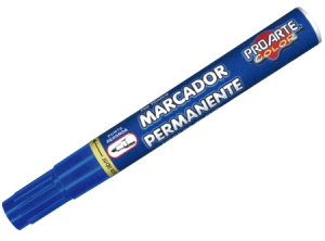 MARCADOR PERMAN.PROARTE PTA REDONDA AZUL