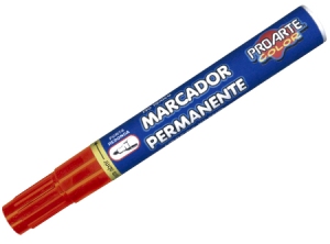 MARCADOR PERMAN.PROARTE PTA REDONDA ROJO