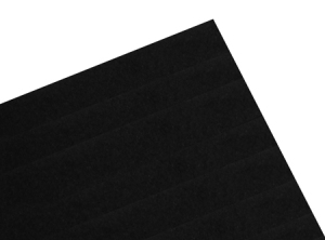 GOMA EVA COLOR NEGRO 30X20 HAND 10 UN 2MM