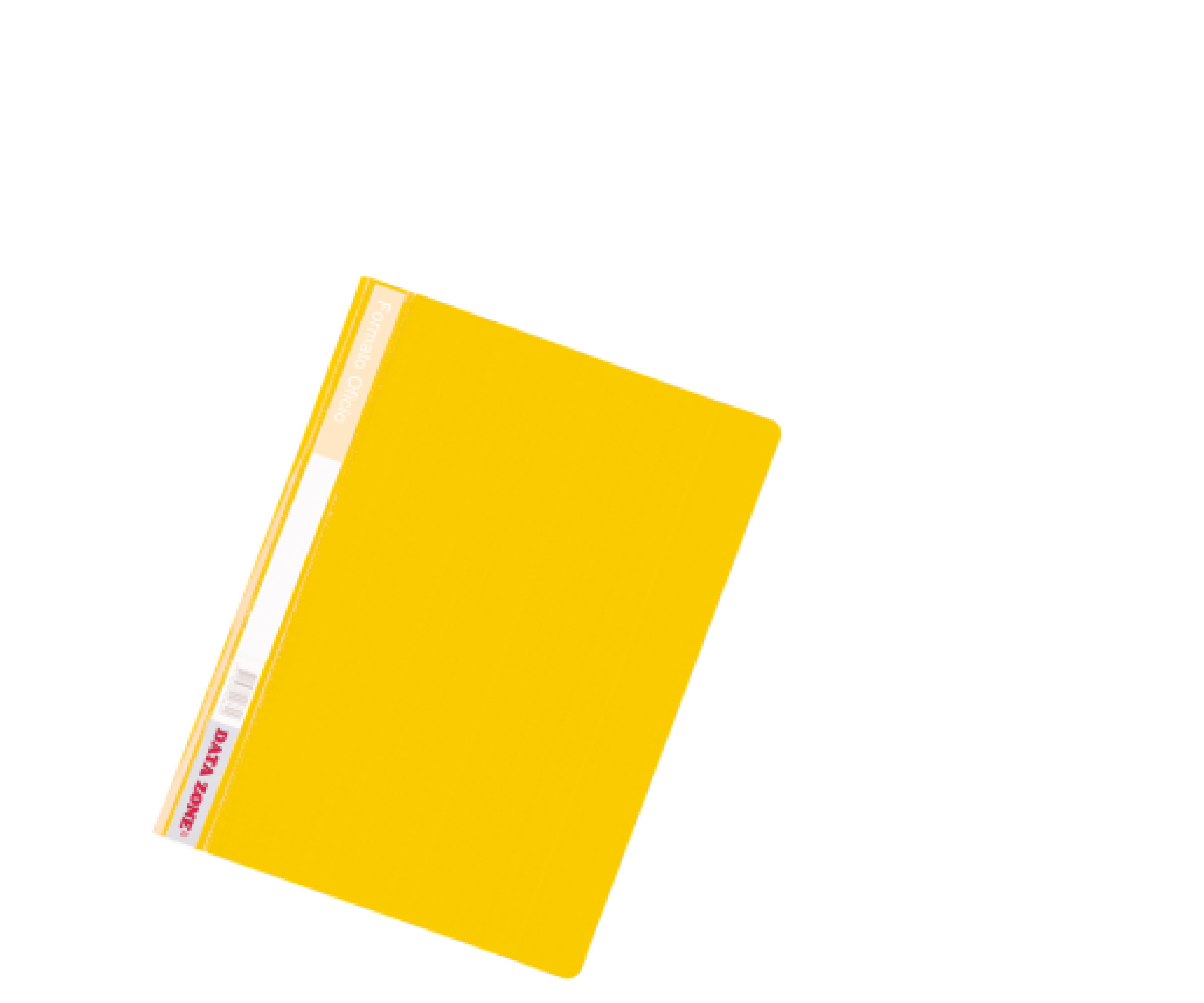 Carpeta Vinil Data Zone Oficio Pigmentada Amarillo