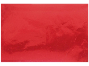 CARTULINA METALICA 50X65 ROJA 20256