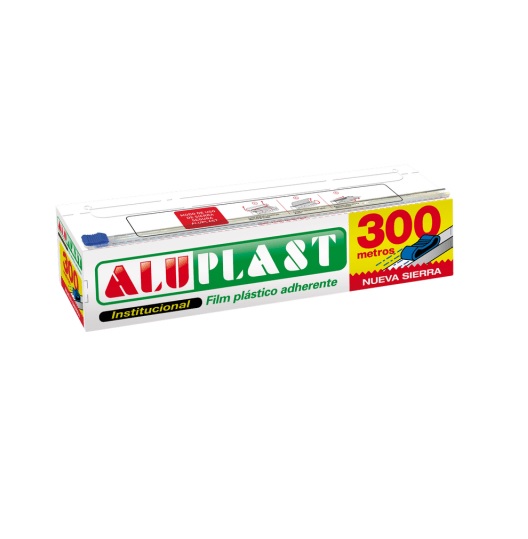 Film Plástico Alusa Aluplast Industrial 28 cm x 300 m
