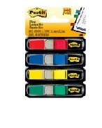 Banderita Adhesiva 3M Post It 683-4 4 Pads de 35 Hojas