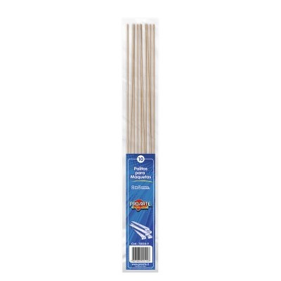 MAQUETERIA PALO CUADRADO PROARTE 50 CM 2X2 PRECIO X 5 UNIDADES