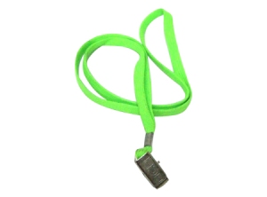 CORDON PORTACREDENCIAL C/APRETADOR VERDE HAND