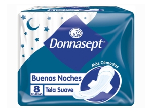 TOALLA D/SEPT B.NOCHES T.SUAVE X 8 UN. E.LARGA
