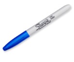 Marcador Permanente Sharpie Punta Fina 1.0 mm Azul