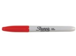 Marcador Permanente Sharpie Punta Fina 1.0 mm Rojo