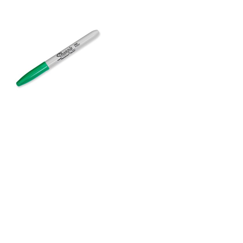 Marcador Permanente Sharpie Punta Fina 1.0 mm Verde