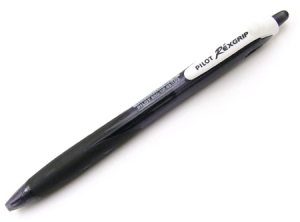 BOLIGRAFO PILOT REXGRIP 1.0 MM RETRACTIL NEGRO
