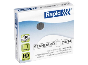 CORCHETES 23/14 DE 1000 RAPID PARA 110 HOJAS
