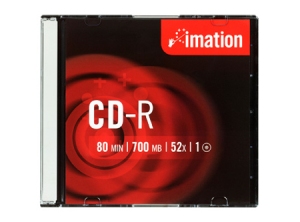 CD GRABABLE 1 UN. 700 MB 52X IMATION 80MIN