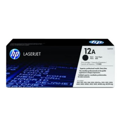 Tóner HP 12A Negro Laserjet Original (Q2612A)