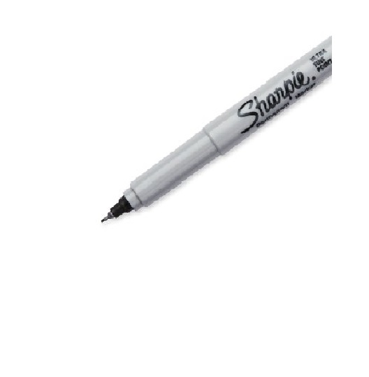 Marcador Permanente Sharpie Punta Ultra Fina 0.5 mm Negro