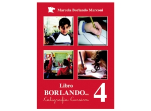 LIBRO DE CALIGRAFIA 4 BORLANDO HORIZONTAL