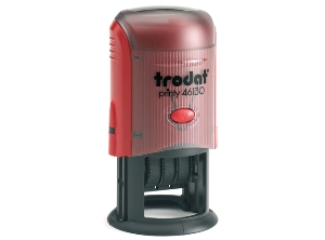 TIMBRE FECHADOR TRODAT 46130 REDONDO 30MM