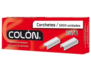 CORCHETES 26/ 6 DE 5000 COLON 25HJ