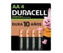 Pilas Recargables Duracell Aa 4 Unidades