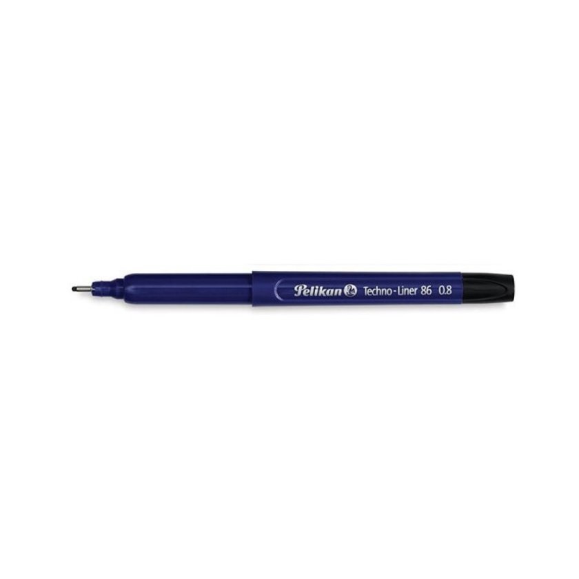 ESTILOGRAFO PELIKAN TECHNO LINER 86 0.8 NEGRO