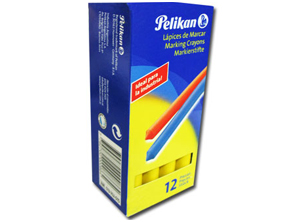 CRAYON INDUSTRIAL PELIKAN 12 UN. 762 AMARILLO