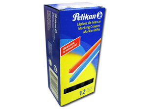 CRAYON INDUSTRIAL PELIKAN 12 UN. 762 NEGRO