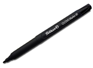 MARCADOR DE CD/DVD PELIKAN NEGRO MARKER 81