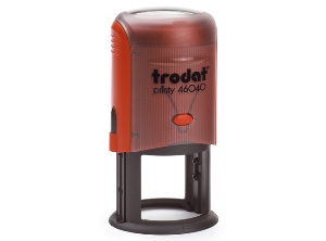 TIMBRE C/LEYENDA TRODAT 46040 REDONDO 40MM