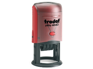 TIMBRE FECHADOR TRODAT 46140 REDONDO 40MM