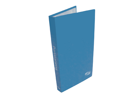 TARJETERO VINIL ADIX 120 DIVISIONES AZUL