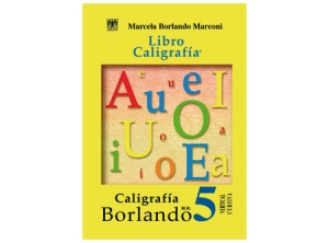 LIBRO DE CALIGRAFIA 5 BORLANDO VERTICAL