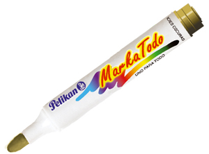 MARCADOR MULTIUSO PELIKAN MARKATODO ORO