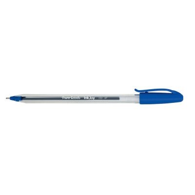 Lápiz Pasta Paper Mate Kilométrico InkJoy 100 XF Punta Media 1.0 mm Azul
