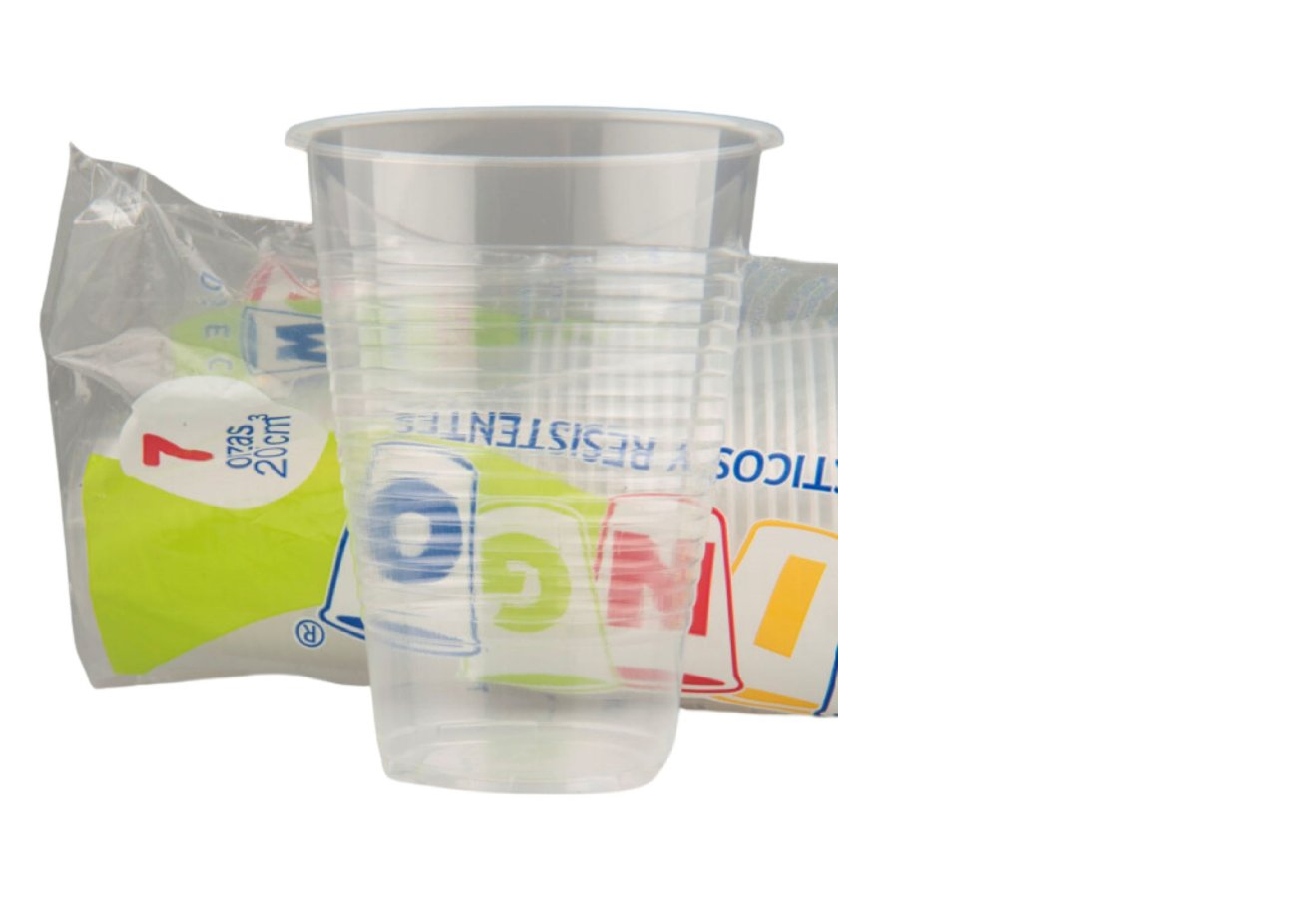 VASO DESECHABLE TUC TRANSPARENTE 7 OZ 200 ML 50 UNIDADES