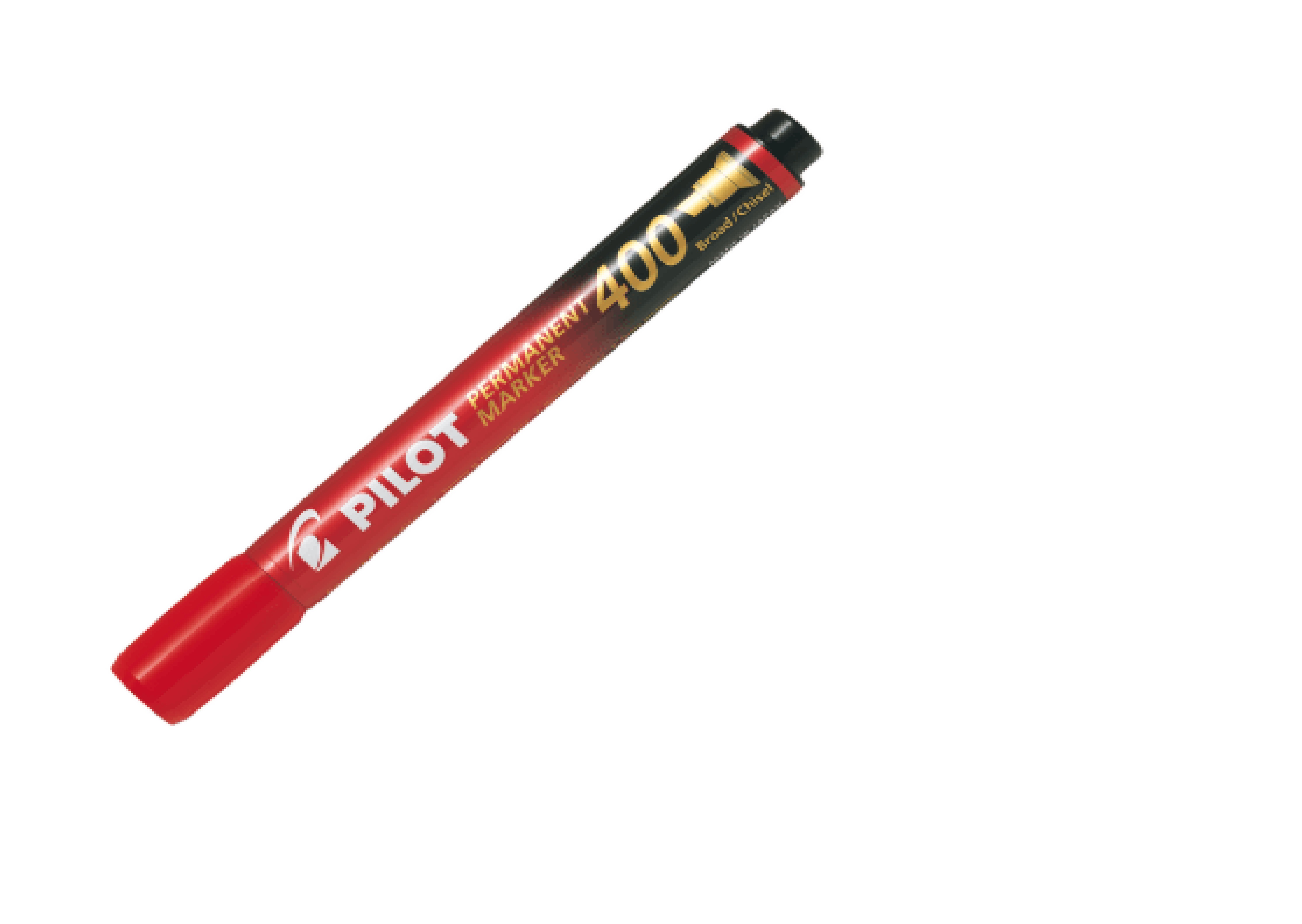 Marcador Permanente Pilot Sca400 Punta Biselada Rojo