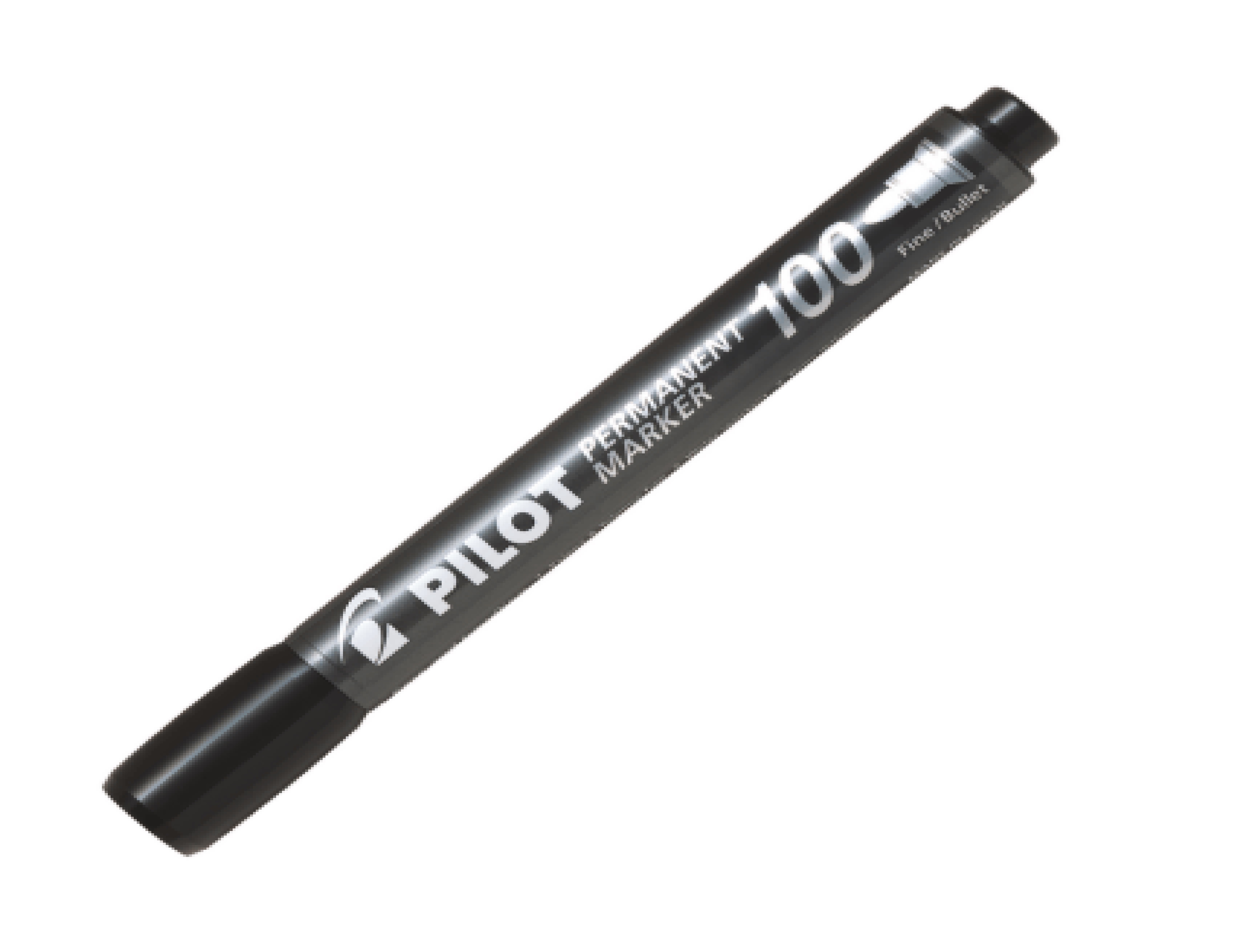 Marcador Permanente Pilot Sca100 Punta Redonda Negro